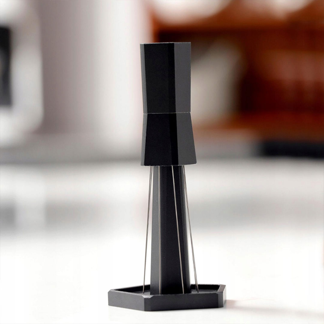 Coffee needle dispenser diffuser black H-1521