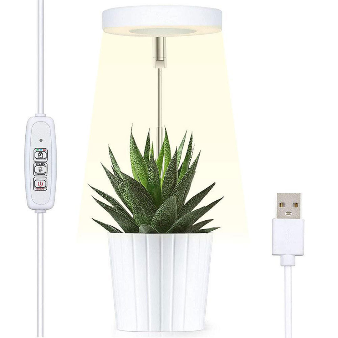 ضوء لنمو النباتات الداخلية بتحكم على السلك يعمل على USB