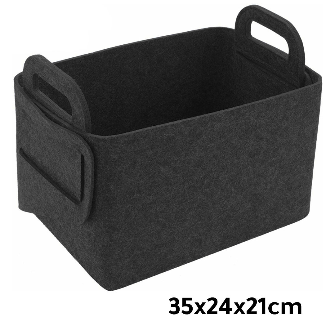 Fabric storage foldable bag 35x24x21cm H-1512