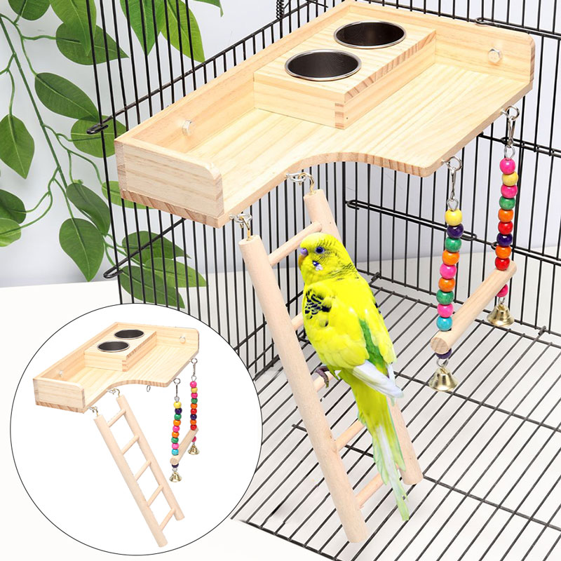 Birds playing stand H-1566