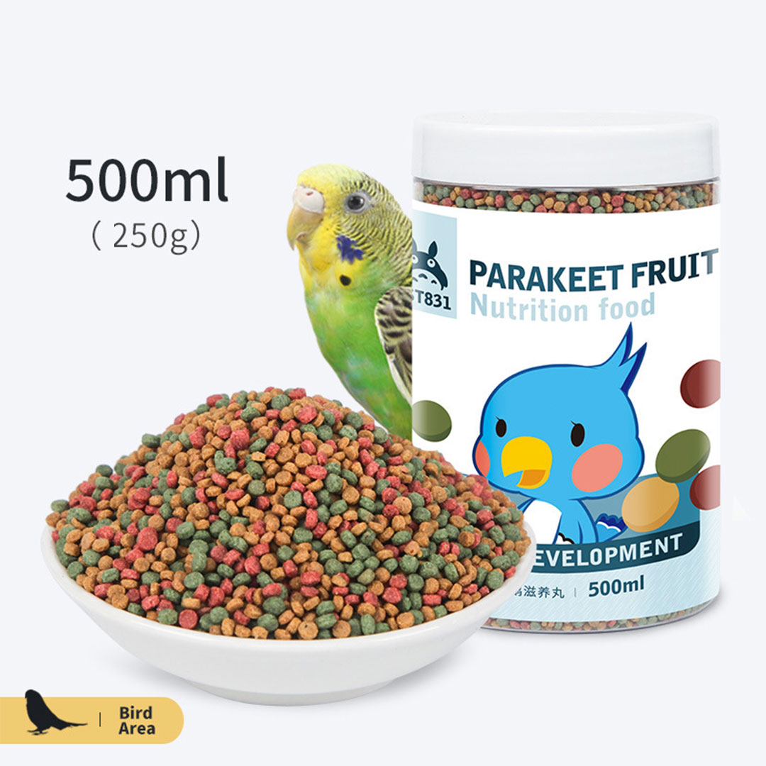 طعام الطيور من الفواكه سعة 500 جرام