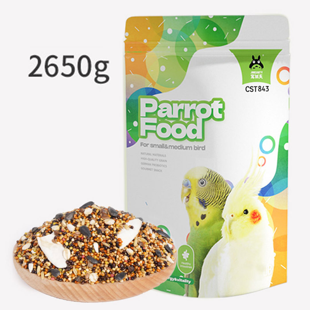 طعام للطيور المتوسطة و الصغيرة مدعم بعظم الحبار وزن 2600 جرام