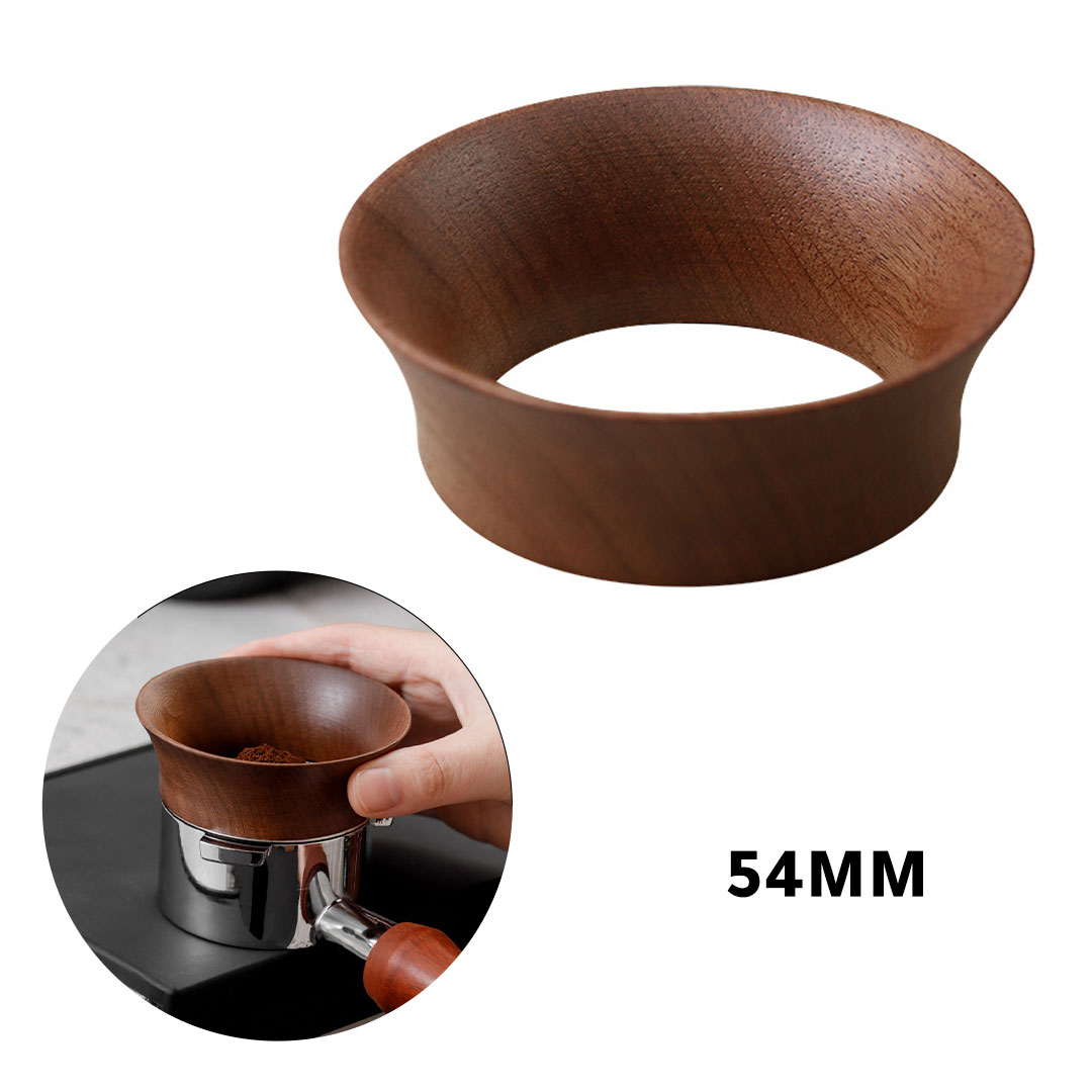Coffee Walnut flannel ring anti-fly powder ring 54mm
