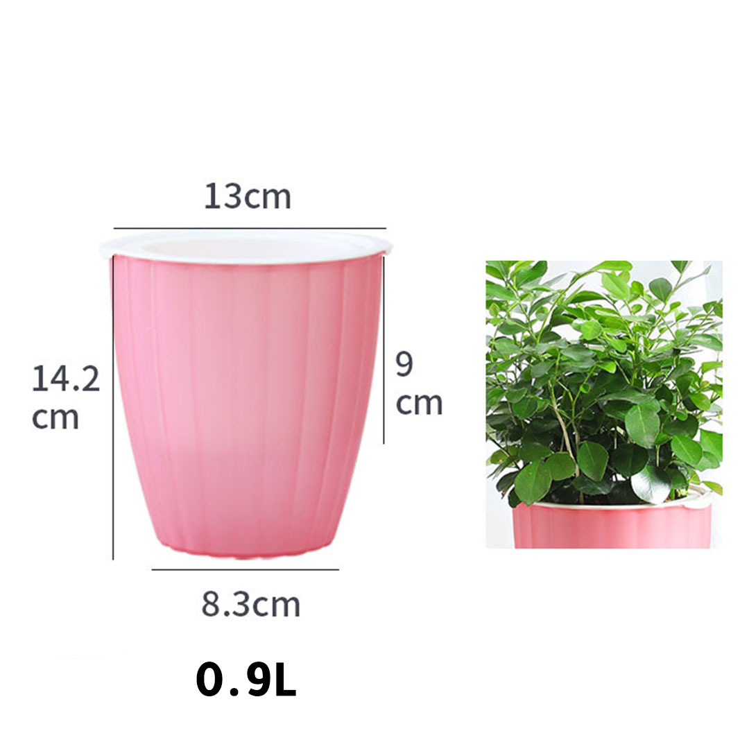 Planting auto watering TE05 pink 0.9L