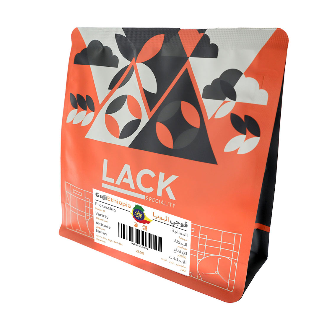 COFFEE BEAN LACK GUJI ETHIOPIA 250G