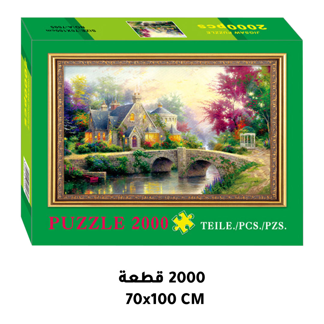 Toy puzzle jigsaw 2000pcs 7005