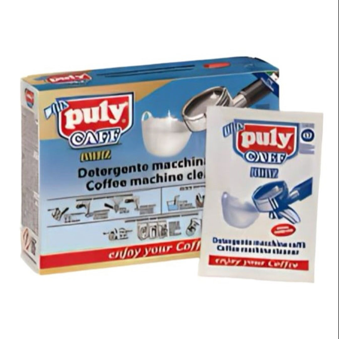 PULY CAFE MACHINE CLEANER POWDER 10 PACKETS OF 20G 