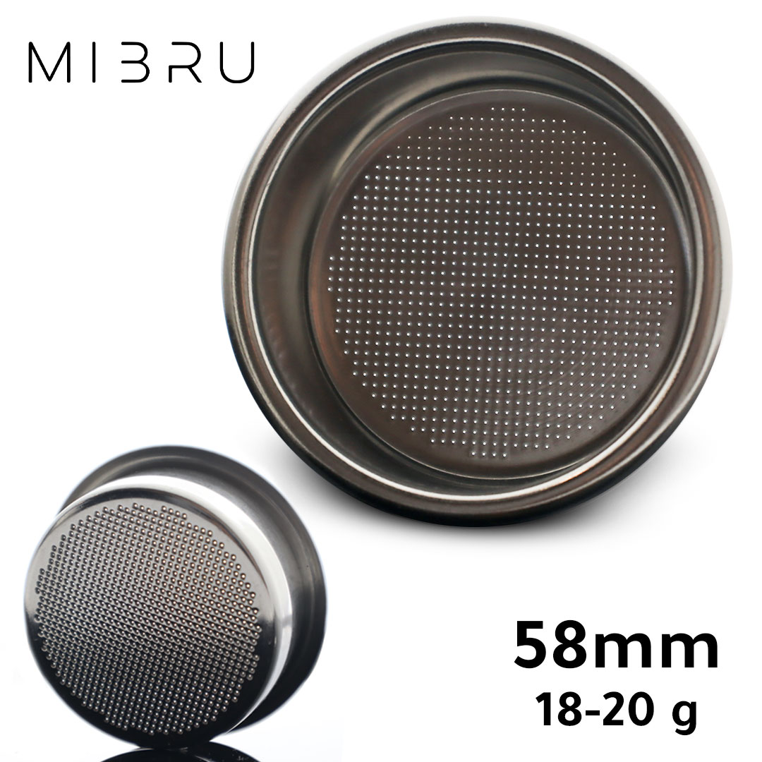 Coffee espresso precision pro basket 58mm 18-20G from mibru