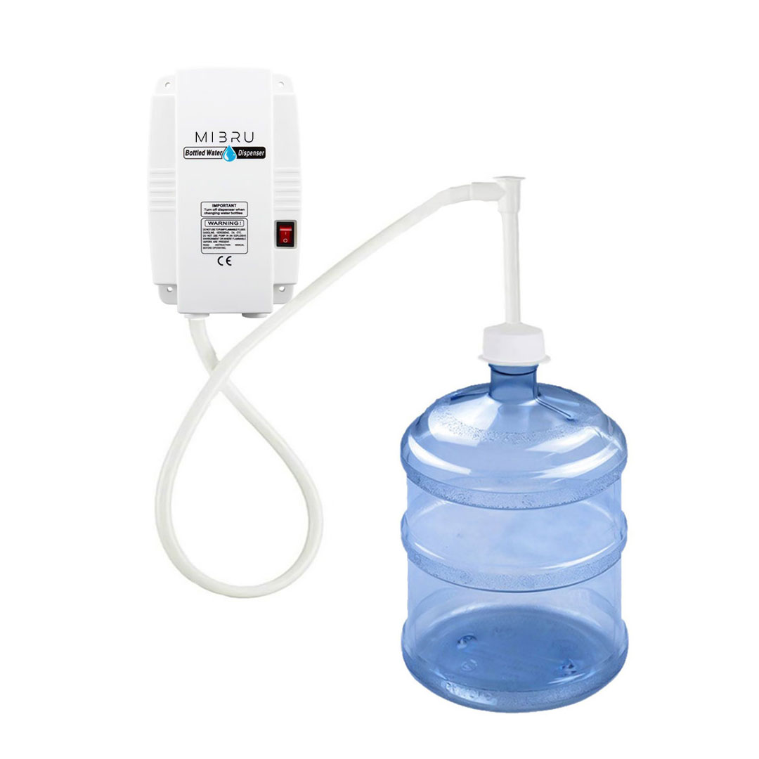 Coffee water bottle dispenser single