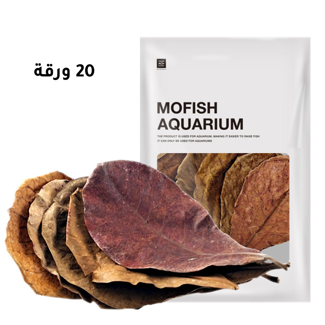 ورق اللوز الهندي لاحواض اسماك الزينة و التيراريوم