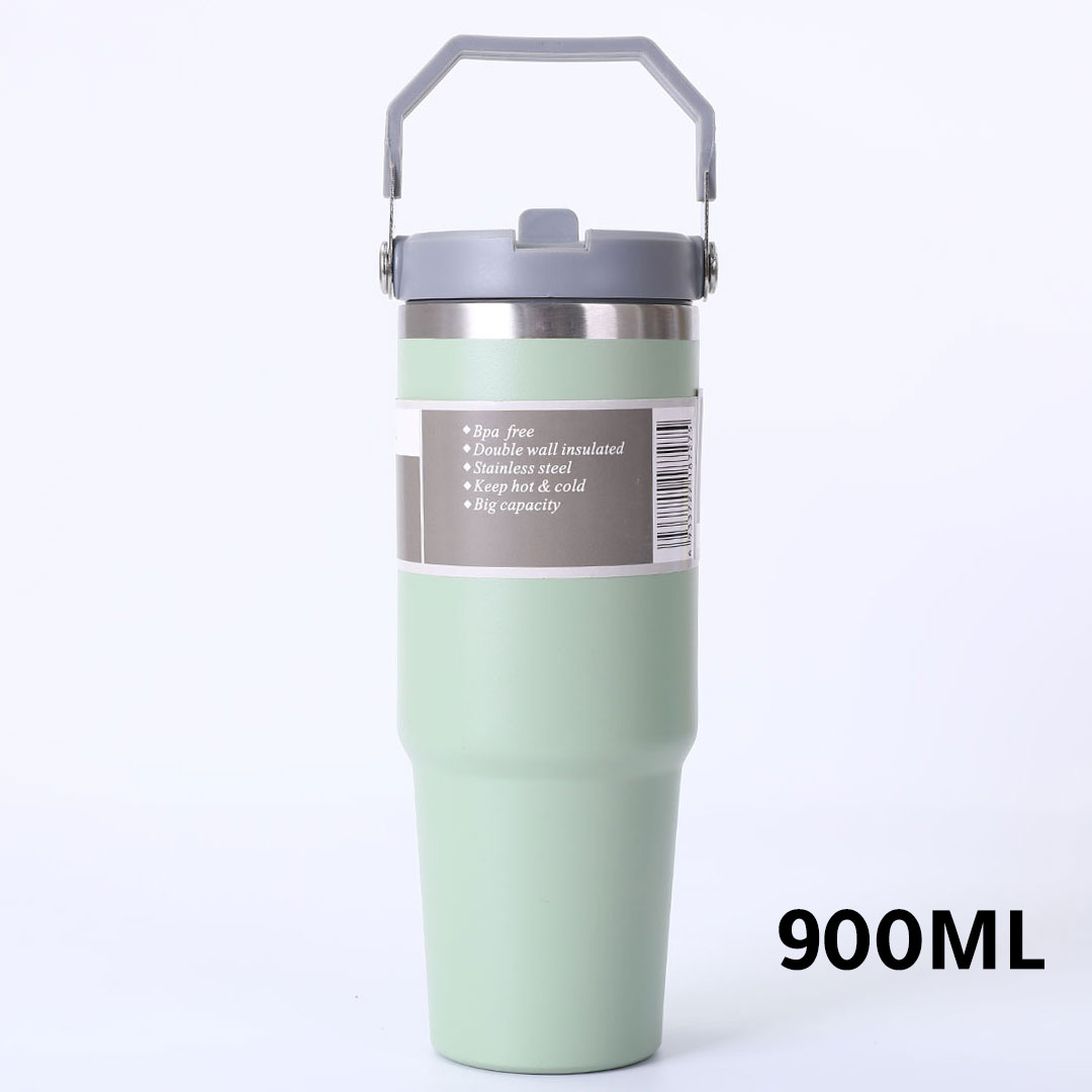 كوب شبيه ستانلي 900مل ازرق