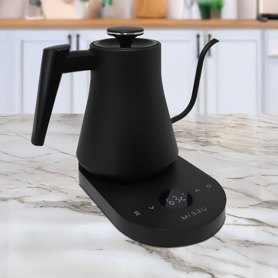 ابريق تقطير غلاية  قهوة كهربائي ذكي من ميبرو سعة 800 مل