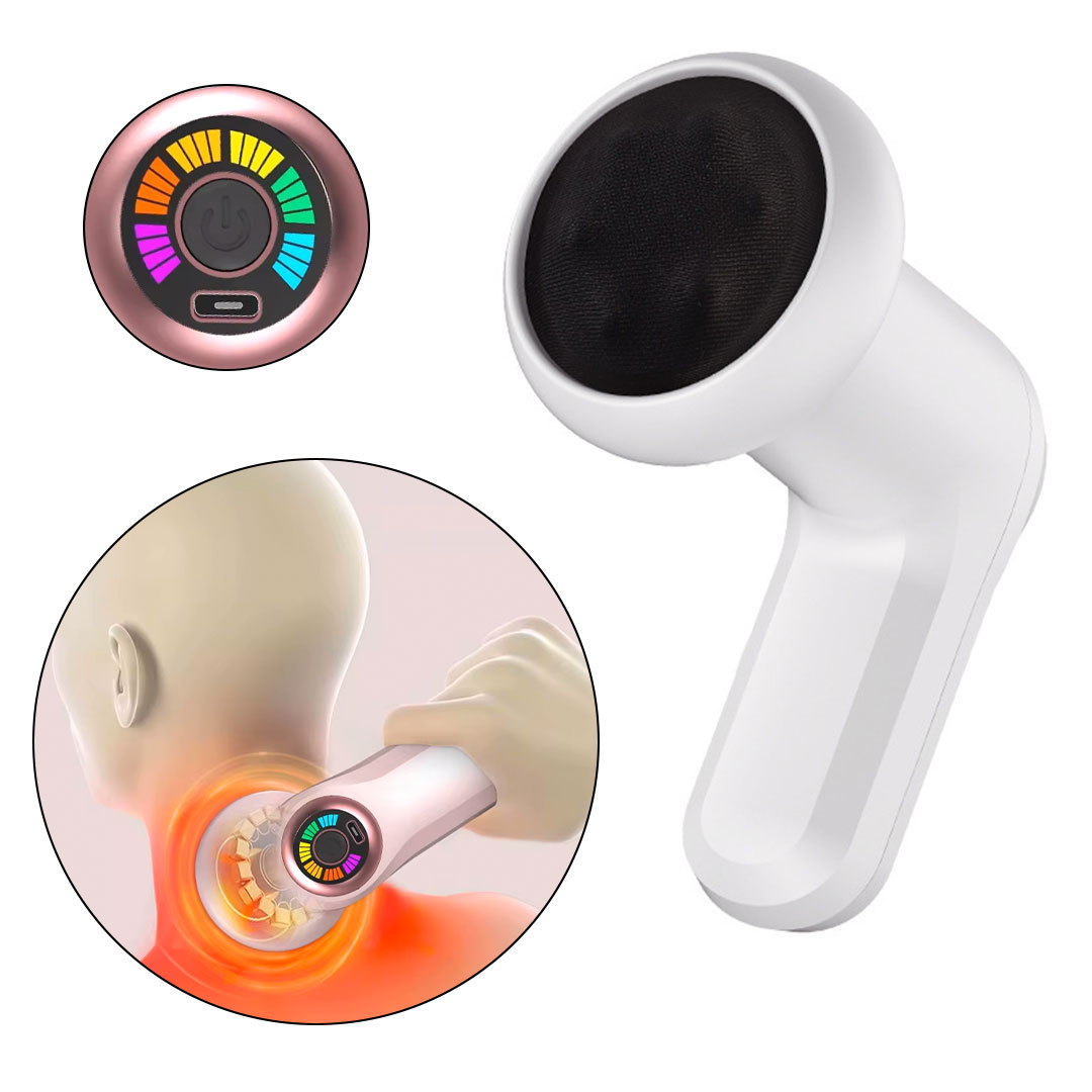 Massage tool rechargable white J-2532