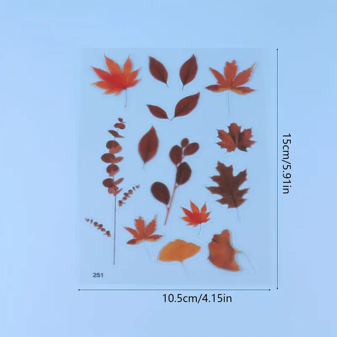 مجموعة استكرات صغيرة لاشغال الريزن و الشمع و الصابون J-2537