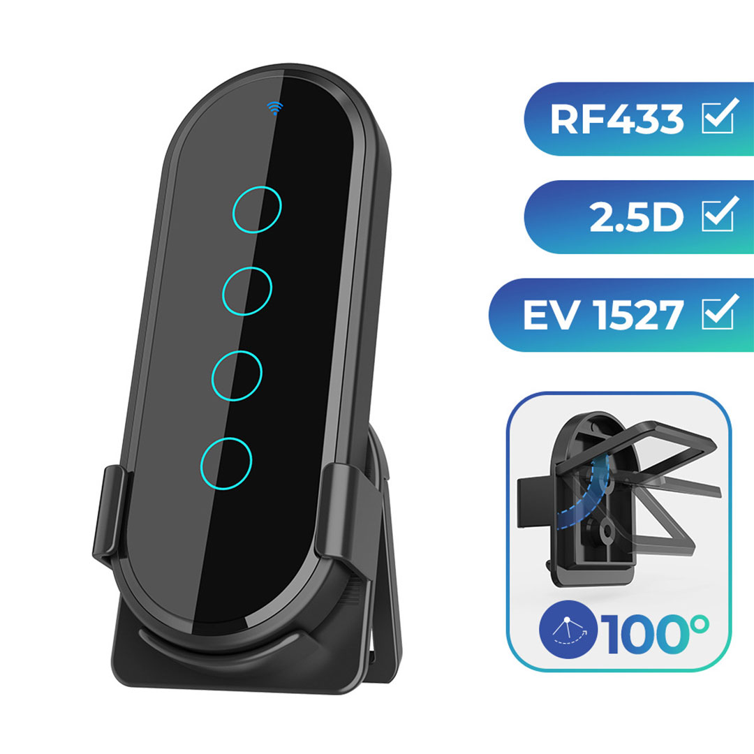 جهاز تحكم قابل للبرمجة 4 ازرار RF433