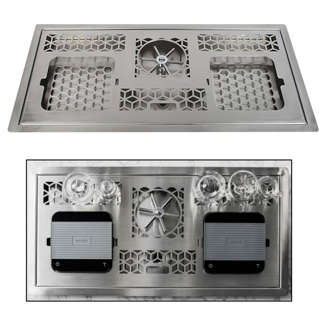  Rinser Stainless Steel Cup Washer and Drainer  FC-65