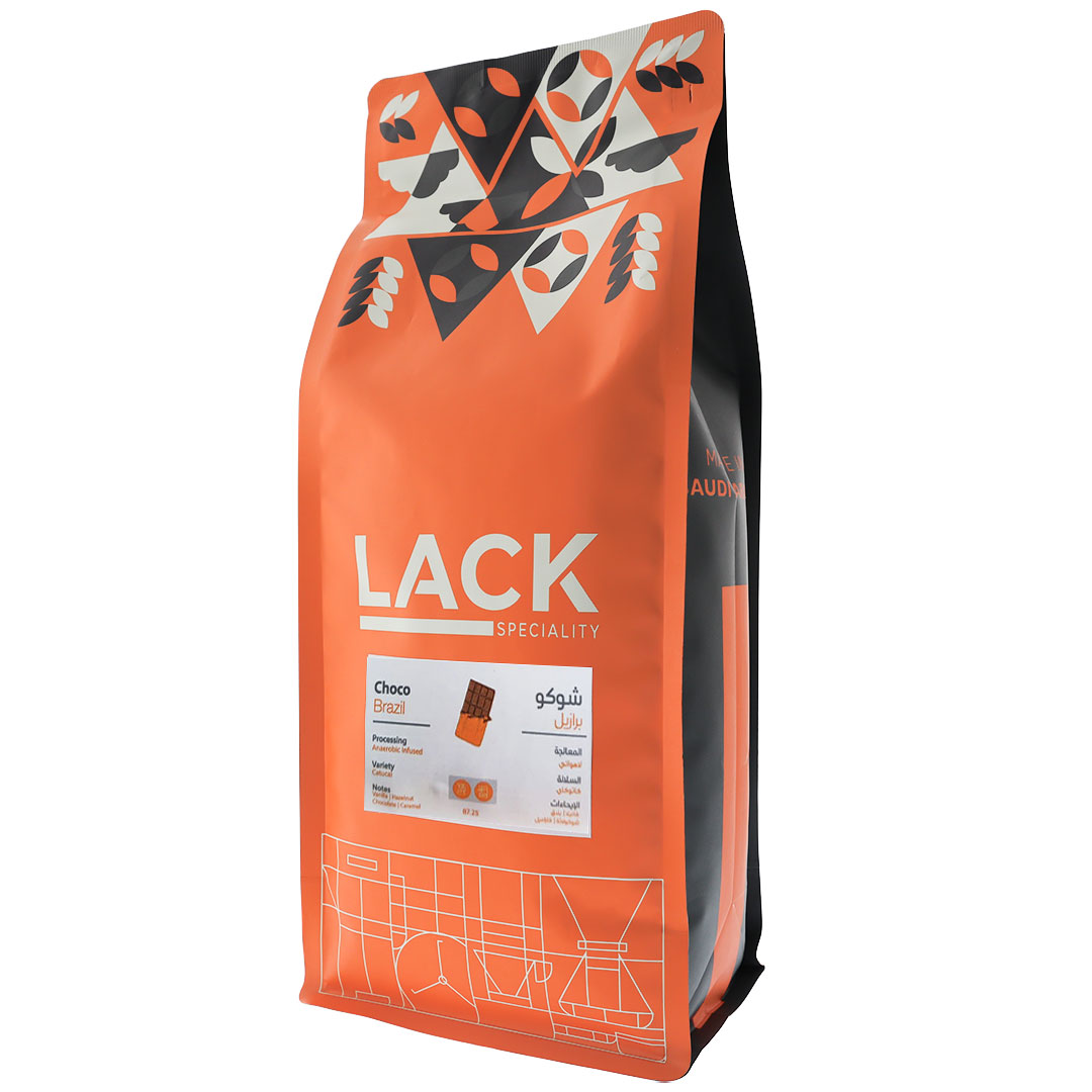 COFFEE BEAN LACK CHOCO BRAZIL 1KG