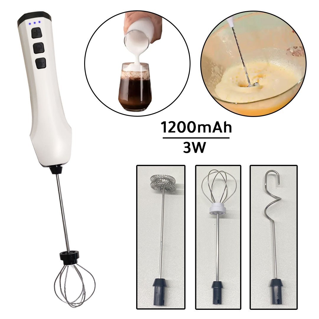 خلاطة صغيرة قابلة لاعادة الشحن للماتشا و المشروبات المتنوعة