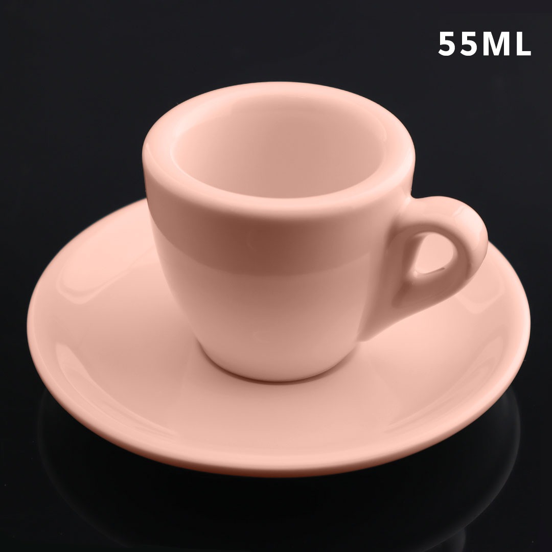 كوب اسبريسو لون زهري