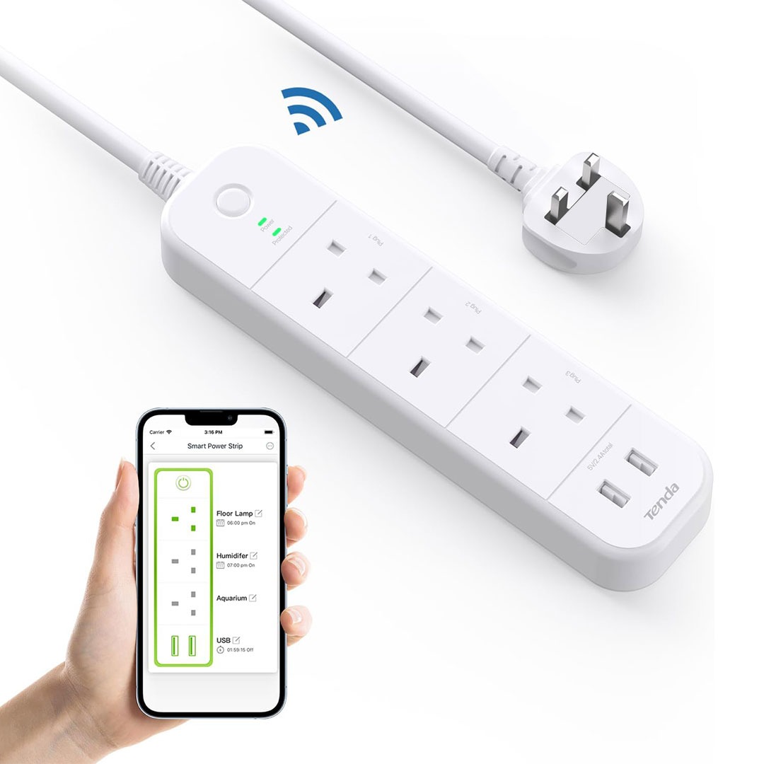 Wi-Fi connectable power strip K-1634