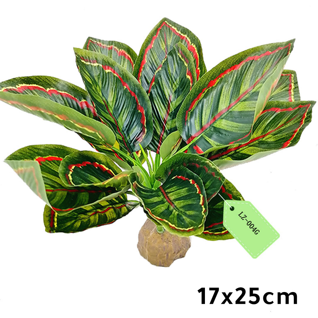 Aquarium Artificial leaves K-2052