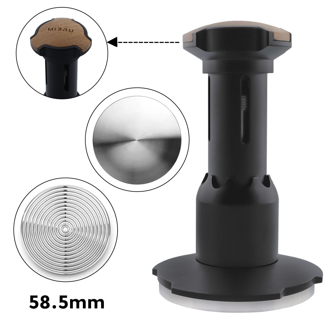 Coffee impact force knock tamper 58.35