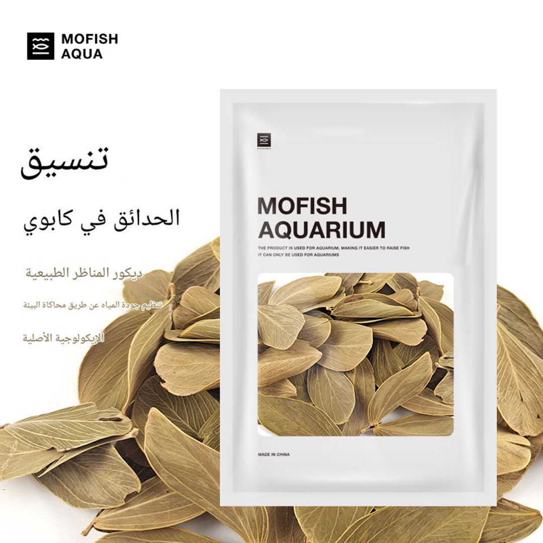 Aquarium terrarium landscaping natural Brazilian leaves K-2965