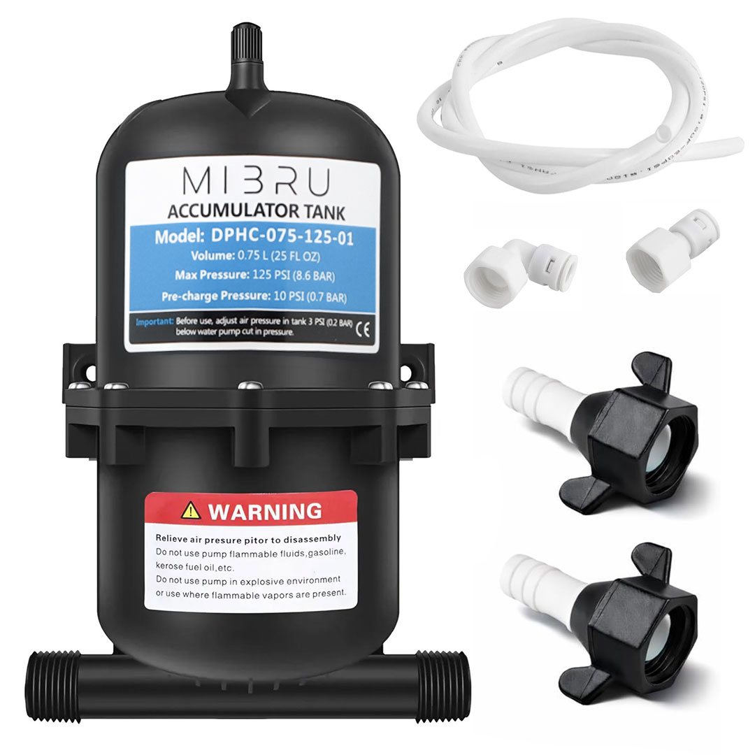 خزان تنظيم تدفق فلوجت اكيومليتر 0.75 لتر