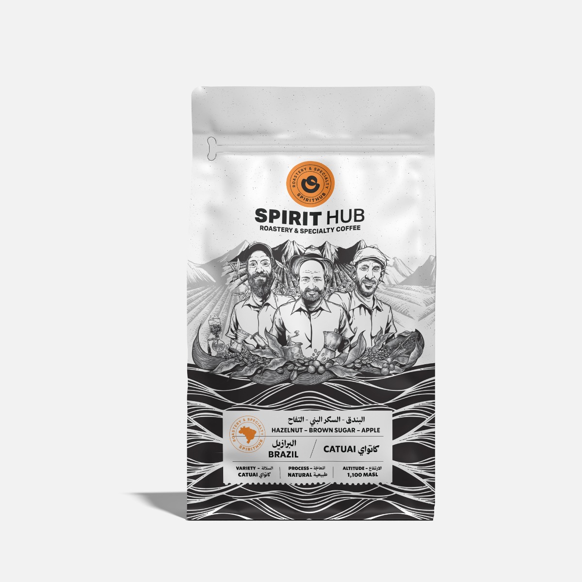 COFFEE BEAN SPIRIT HUB BRAZIL 250G