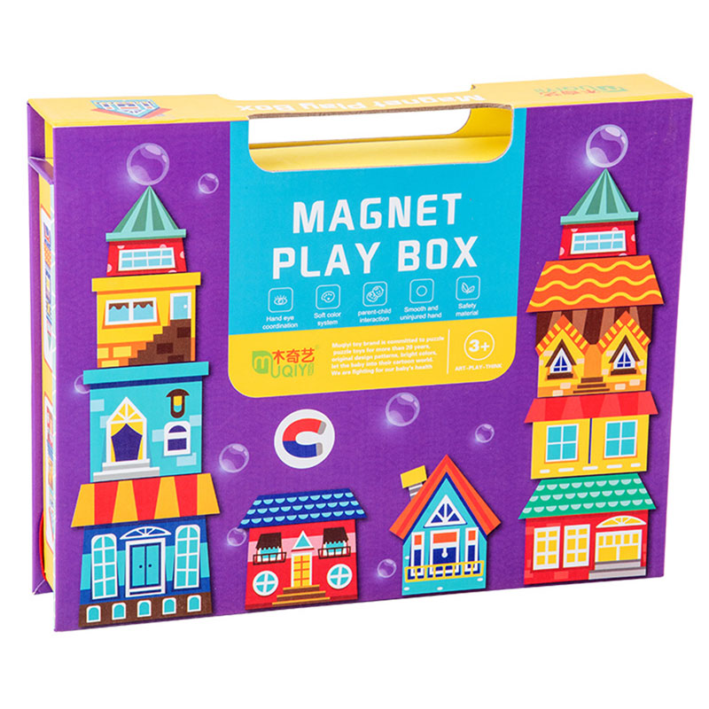 Children's educational magnetic toy box in palaces kt-052
