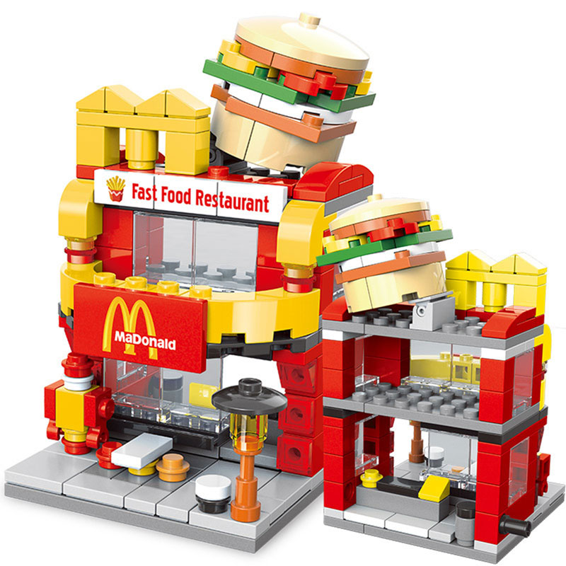 لعبة مكعبات تعليمية للأطفال ماكدونالدز KT-101-KR110183