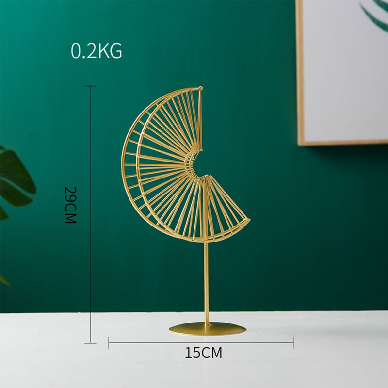 ديكور معدني لون ذهبي-KR130285