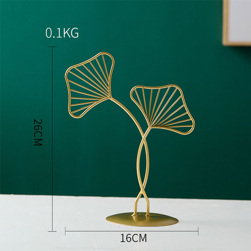 ديكور معدني لون ذهبي-KR130283