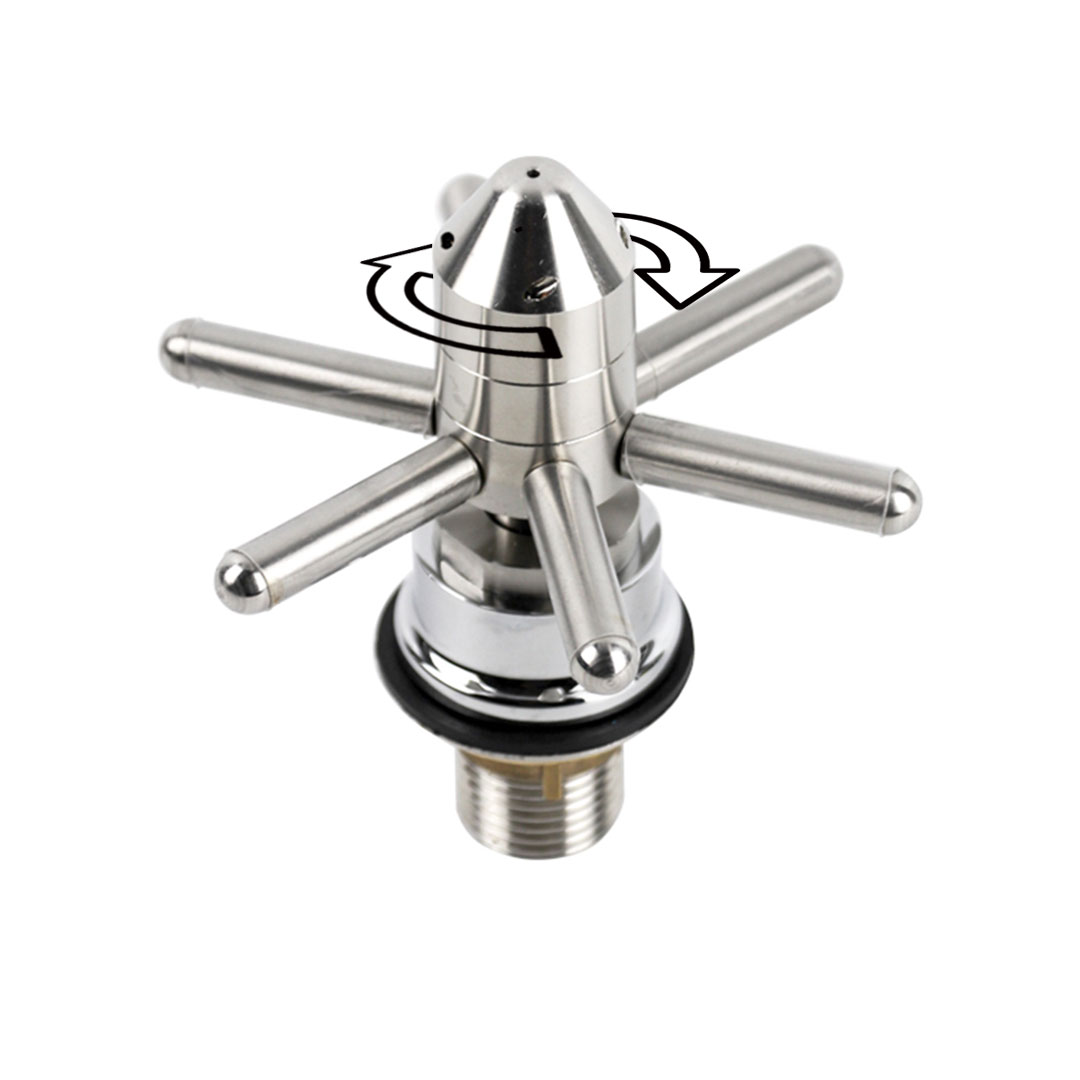 Rinser valve stainless steel Spins-KR130319