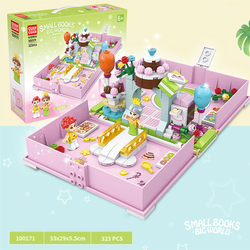Kt-015 cake shop building blocks toy