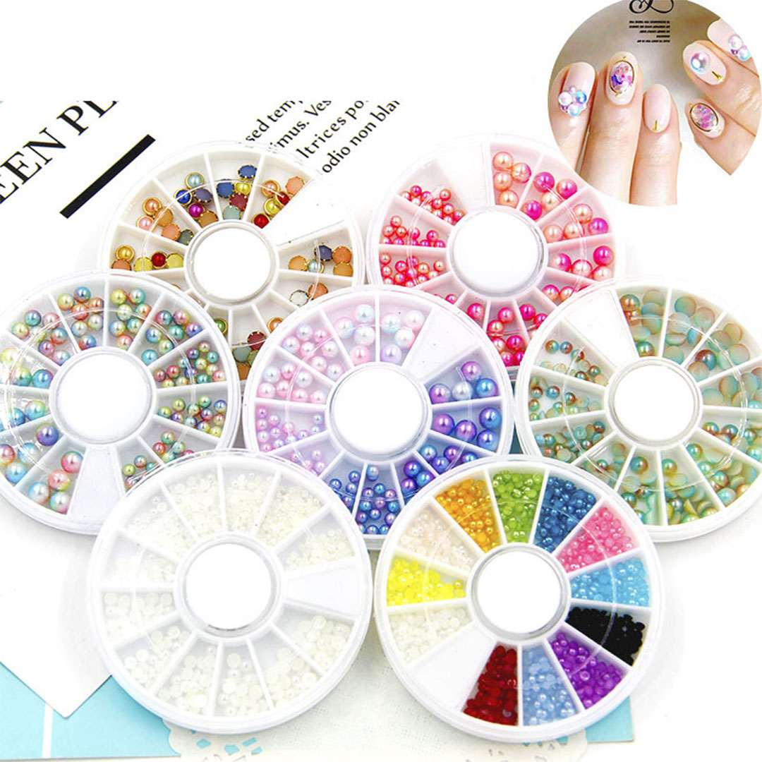Resin and nails art particle set of 12 types multi-shape