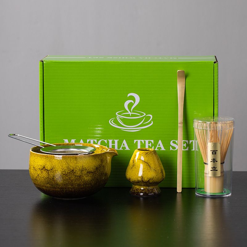 Complete Matcha Tool Set Yellow K-2048