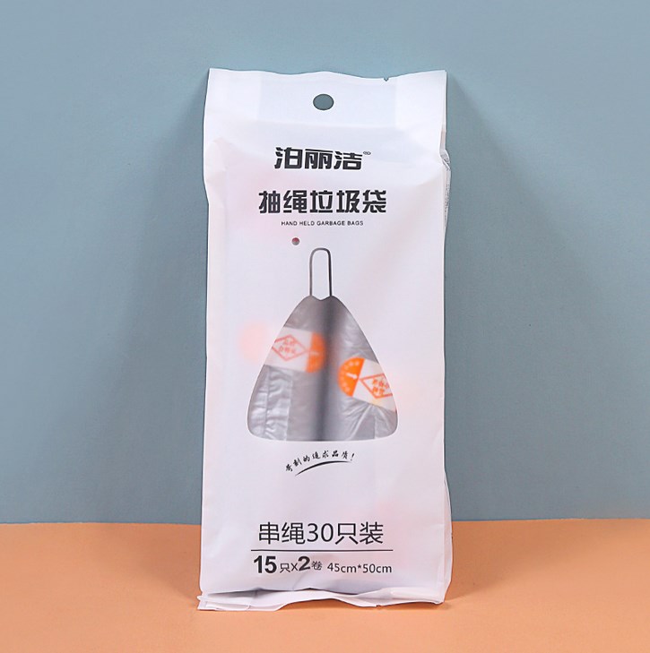 Trash can bags mettalic colors e-244 gray