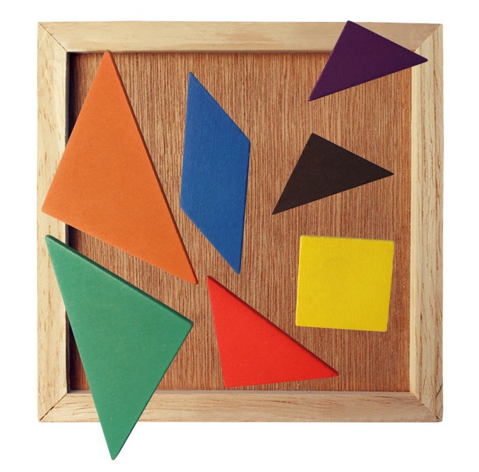 Toy wooden shapes puzzle e-234
