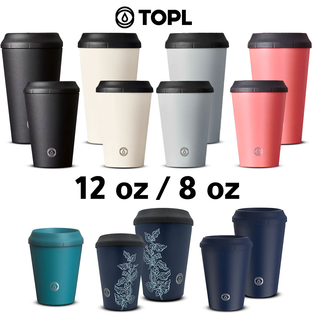 topl thermos  cup multi size multi color