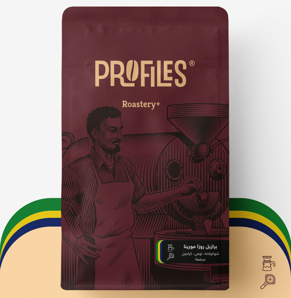 COFFEE BEAN PROFILES ROASTERY BRAZIL ROZA MORINA 250G-KR012261